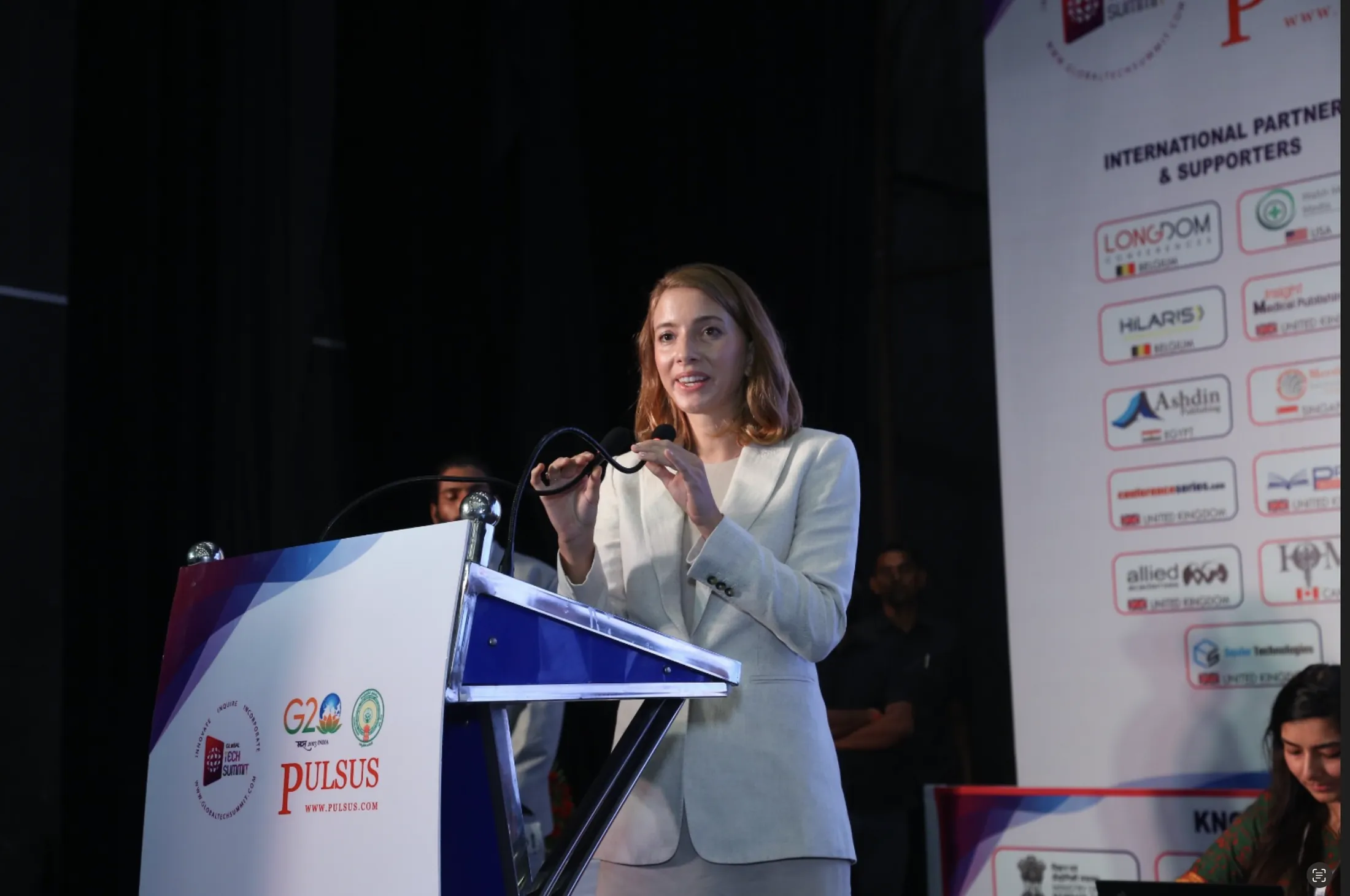 Ada Dyndo at a business event
