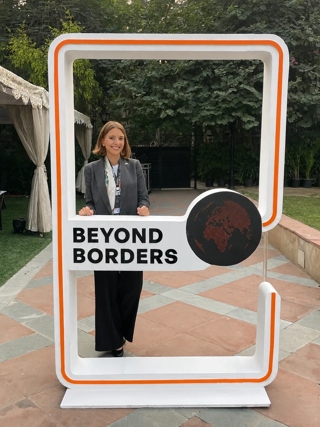 Ada Dyndo at the Beyond Borders event